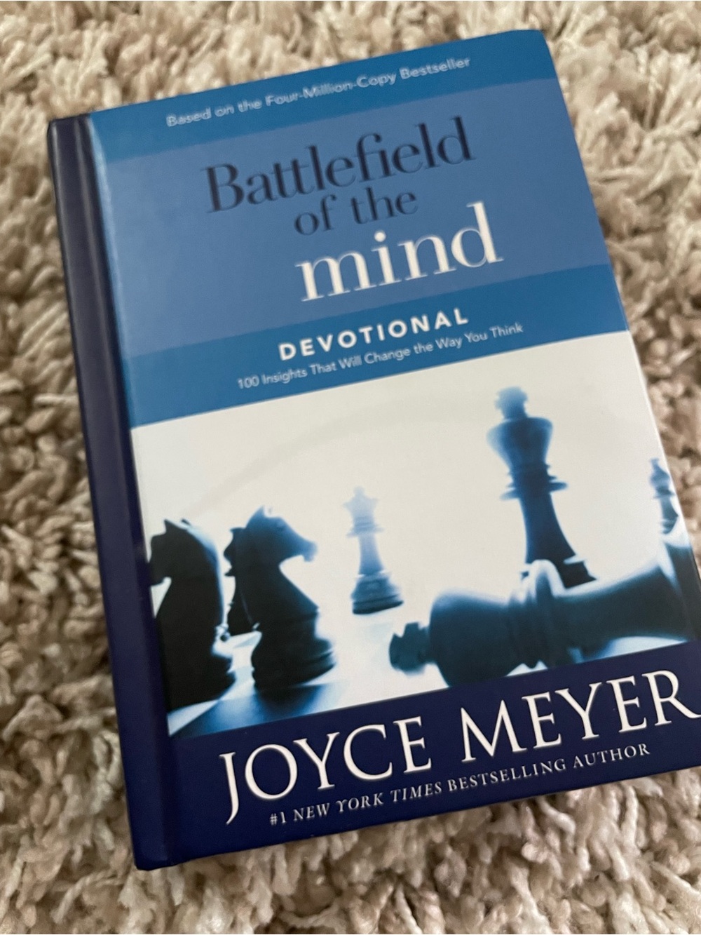 Battlefield of the Mind Devotional by Joyce Meyer - Blue Cover